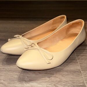 Italian Leather Pointed Toe Flat